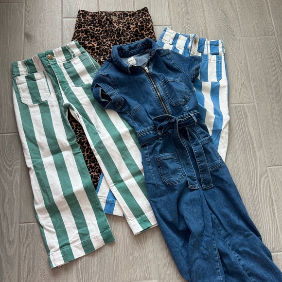 Anthropologie Pants - ANTHROPOLOGIE MAEVE Bundle of Collette Pants and Denim Jumpsuit Size 23P 00P